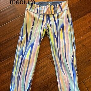 Lilly Pulitzer Colorful Striped Leggings